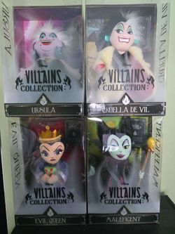 Disney Villains Plushie collectibles