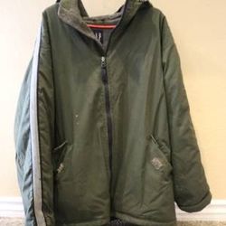 Size XL Unisex -- Hooded Winter Jacket