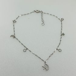 925 Sterling Silver Anklet 