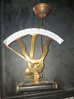 Art Deco JMAZ Balance Postal 9oz Scale