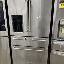 Kitchen Aid 5 Door In Stainless Steel Used With Platinum Interior