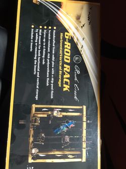 Rush creek 6 rod rack new