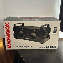 Magnavox Portable Bluetooth Speaker
