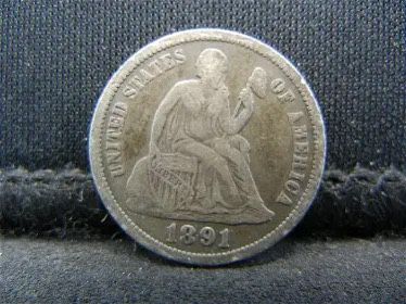 1891 Seated Liberty
