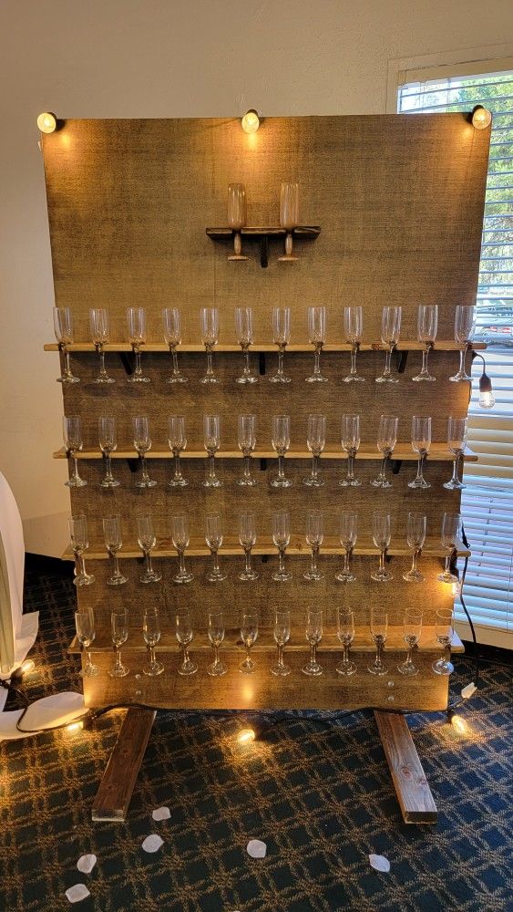 Champagne Wall.