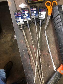 1/4” x 12” concrete drill bit