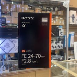 Sony FE 24-70mm F2.8 Mark II