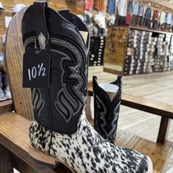 cowhide boots 