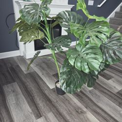 Faux Monstera Plant 