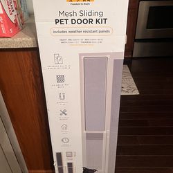 Hakuna Pets V2 Patio Pet Door Screen Insert Panel -RENT FRIENDLY