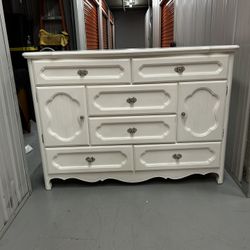 Six Drawer Two Door Storage Dresser