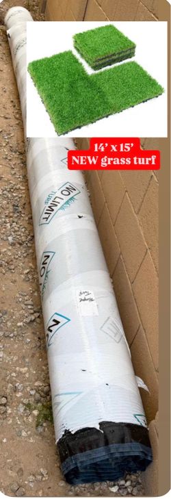 14’ x 15’ Turf Grass & Sand Bags - NEW