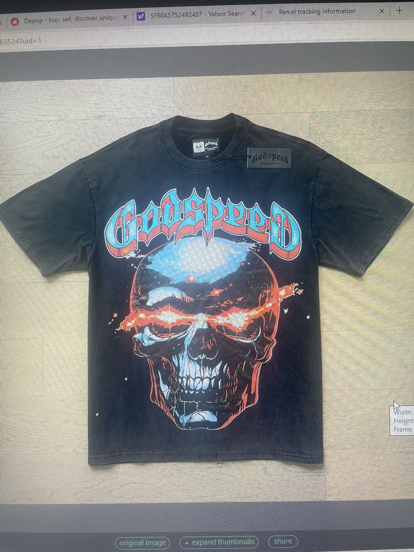 GODSPEED shirt Medium