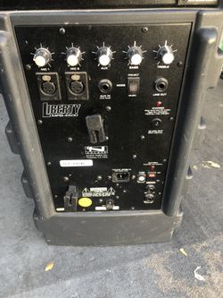 Liberty Speaker w Inter grated amp