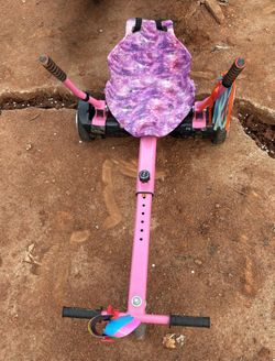 Hover Round -1 With Pink Galaxy Kart Kit. 