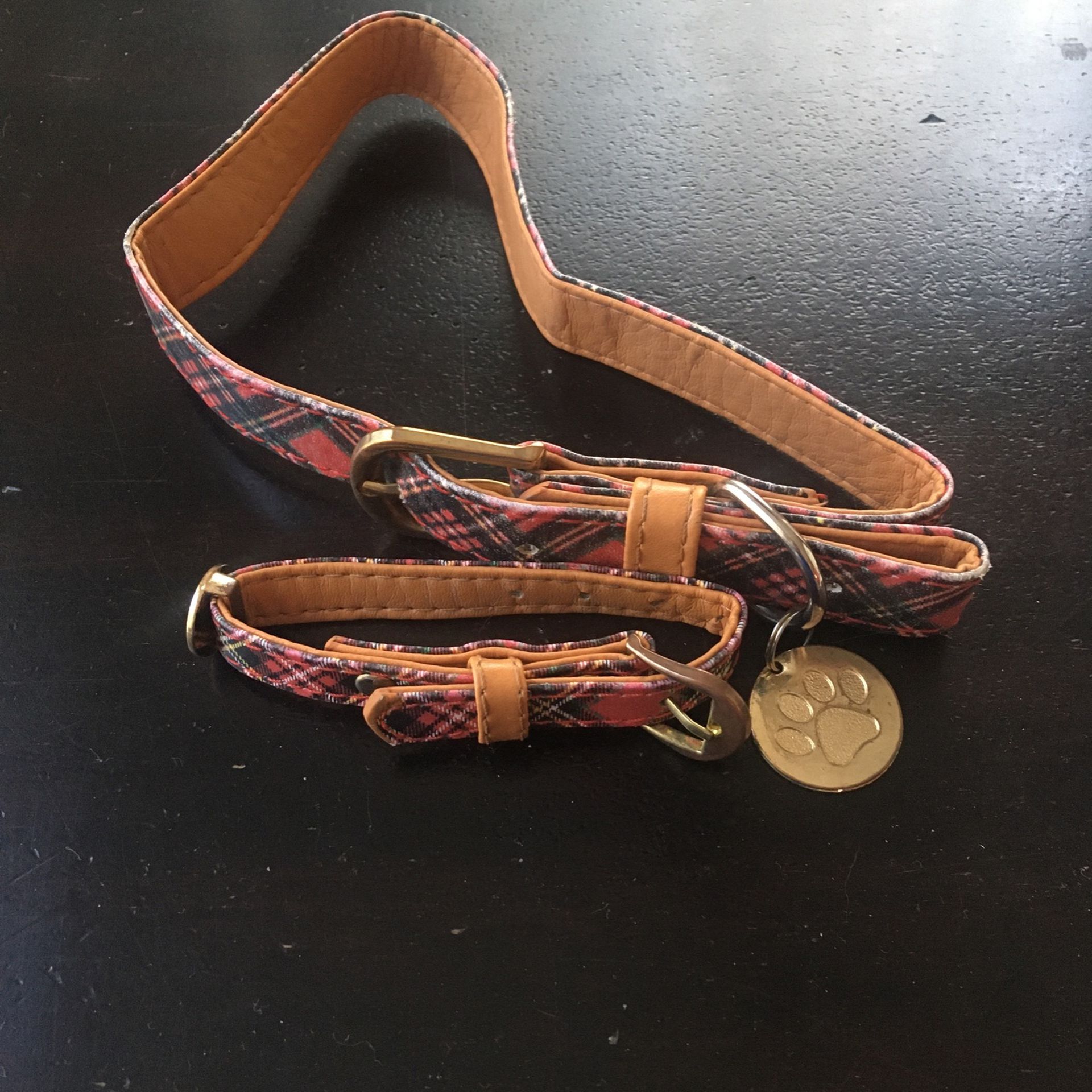 Medium Dog Collar With Best Friend Bracelet