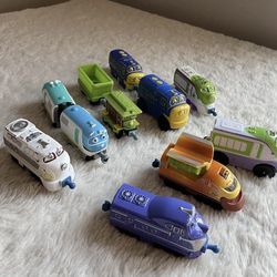 Chuggington Train Engines Large Lot Many Die Cast Learning Curve Nice Variety!