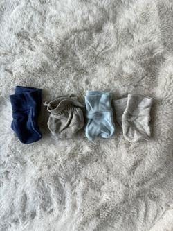 Newborn baby mittens