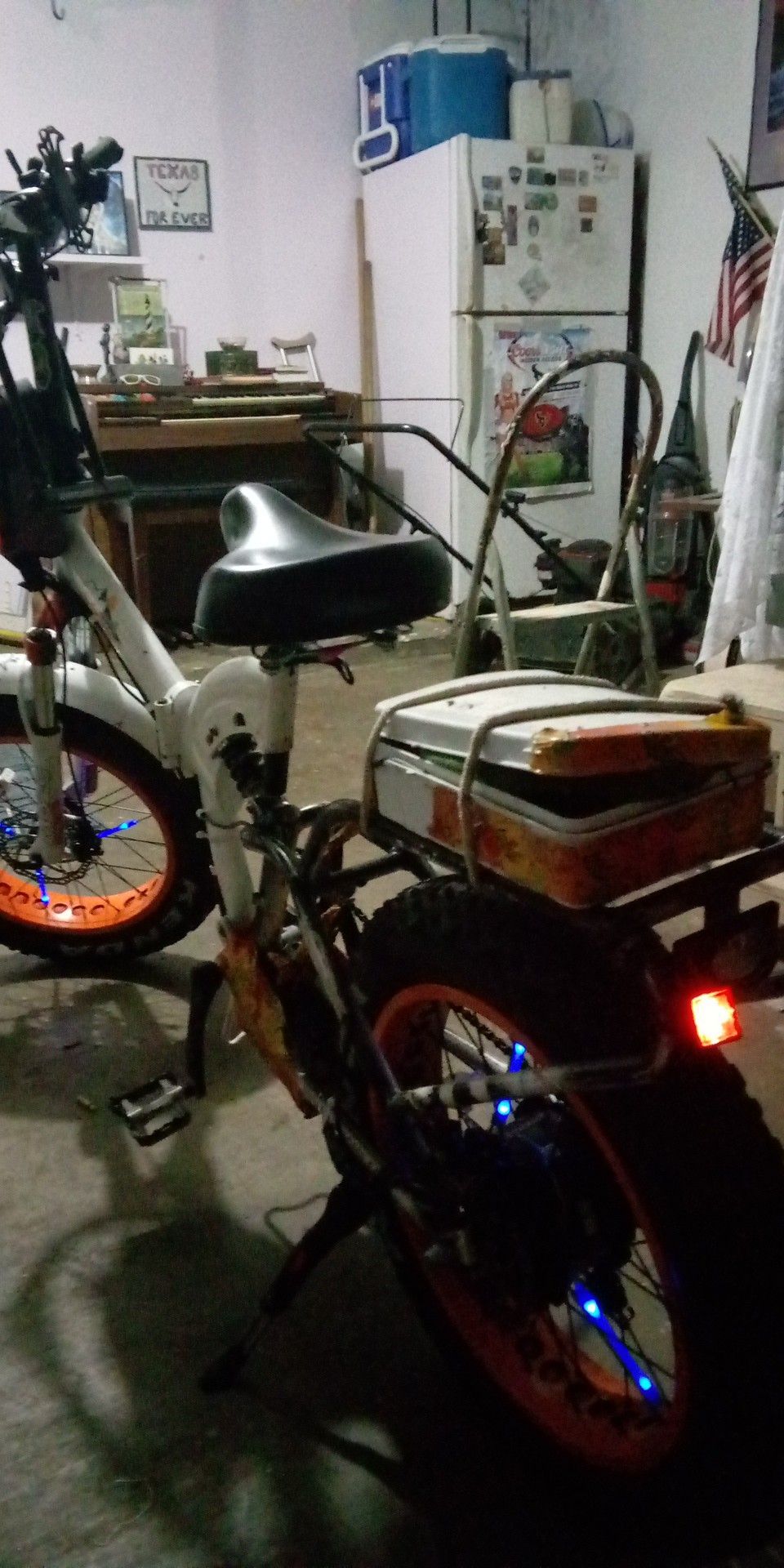 F-15RS fat tire folding bike 1000 watt bafang motor 48 volt 21 amp hourbatt