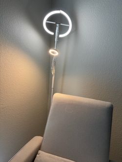 Moveout Sale! : Modern LED Floor Lamp with Reading Light & Remote (Retail $77 each)