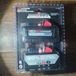 New Milwaukee Batteries