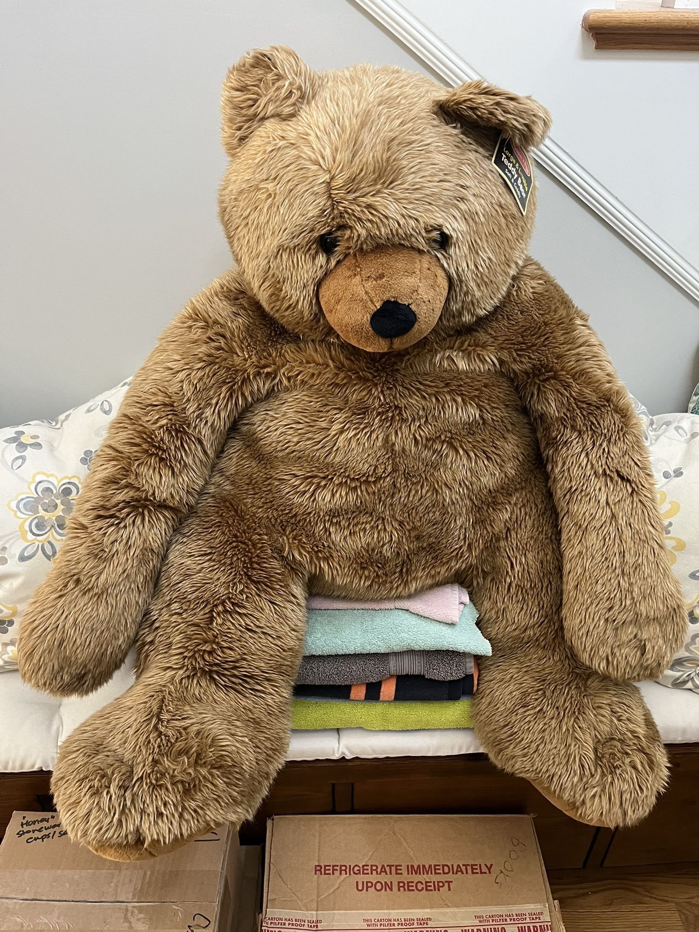 NEW! Melissa & Doug Large & Lovable Teddy Bear