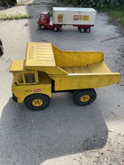 Tonka Dump Truck Metal Toy