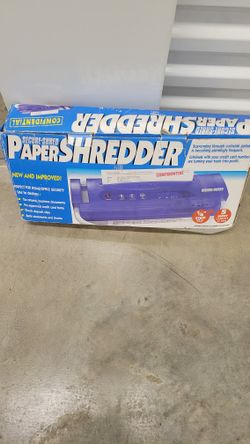 Secure-Shred Paper Shredder