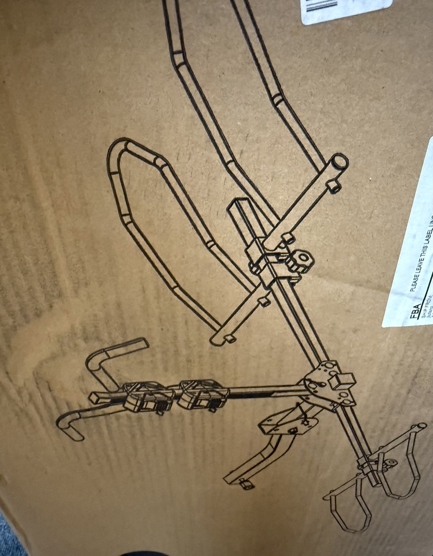 New Mounted Car Bike Rack. Mountain Bikes. Fat Bike.