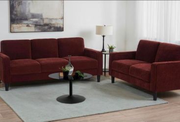 Ruth wine red sofa