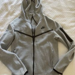 Grey Nike Tech Zip Up