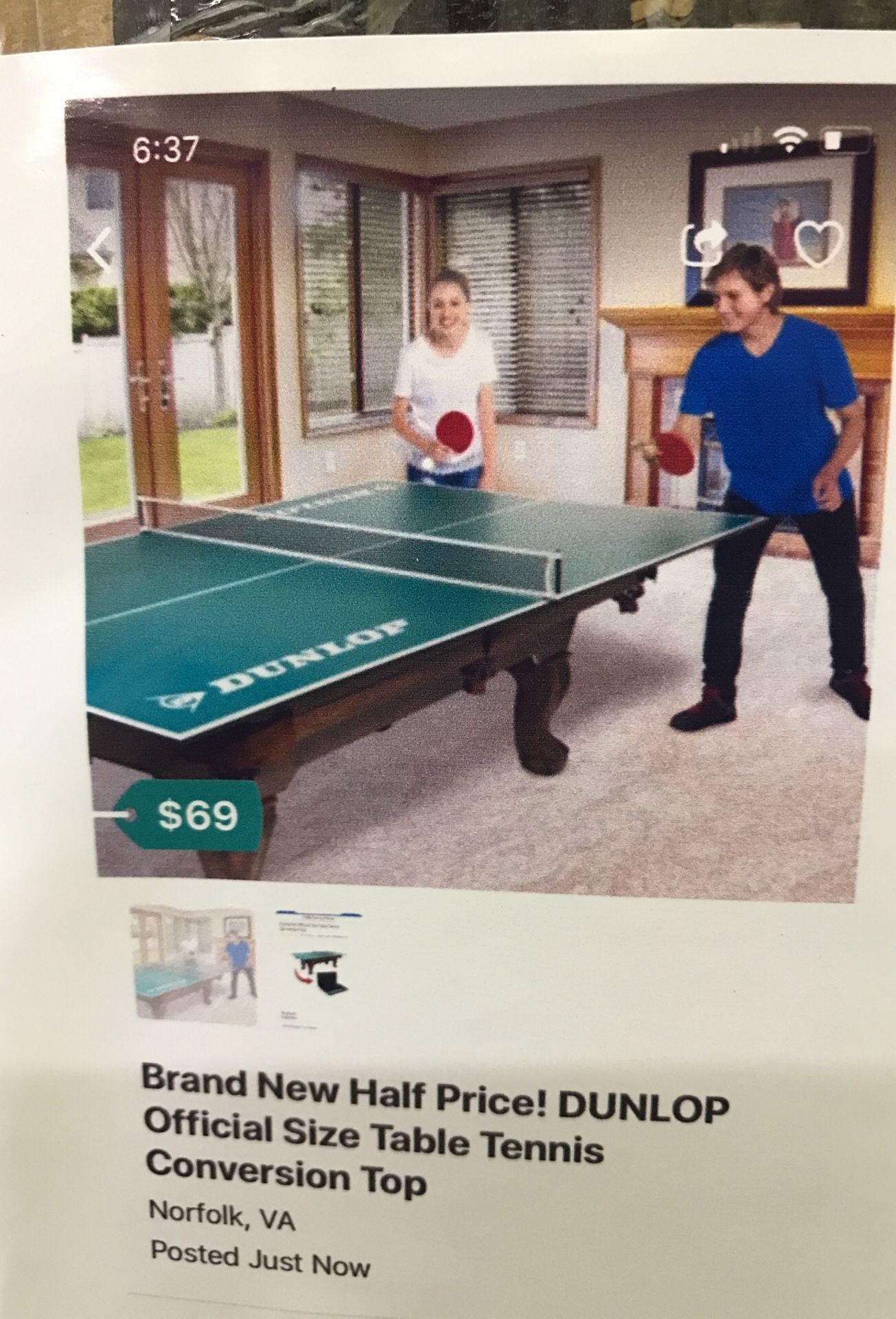 Table Tennis Conversation Top