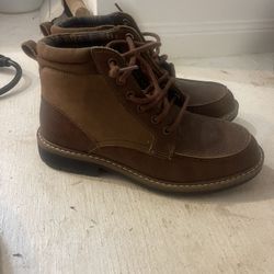 Men's Rugged Moc Toe Boot - Size 7