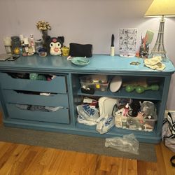 Blue Vanity/Dresser 
