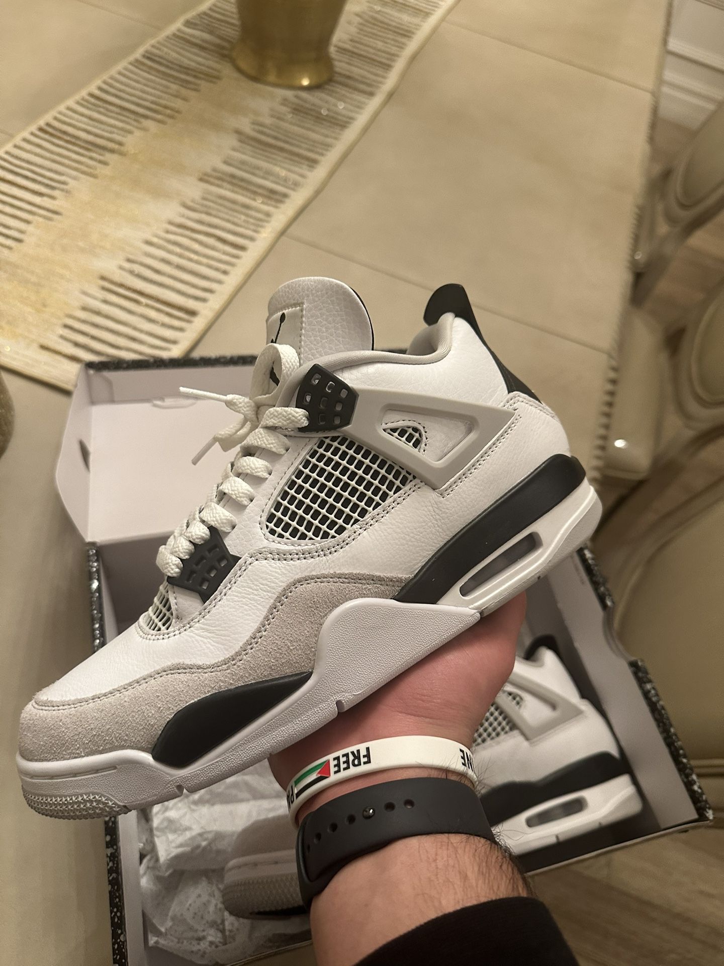 Jordan 4 Military Black