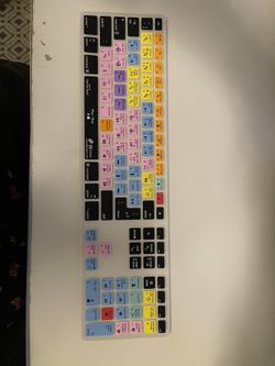 KB covers for Avid Protools for Ultra thin w/ number pad keyboard wired