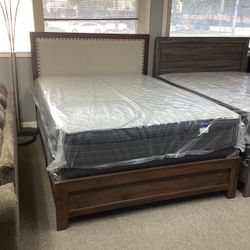 Queen Size bed with Mattresses