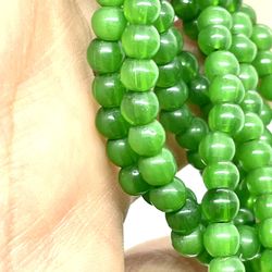 36” Of Green Beads