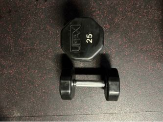 25lbs Umax dumbells