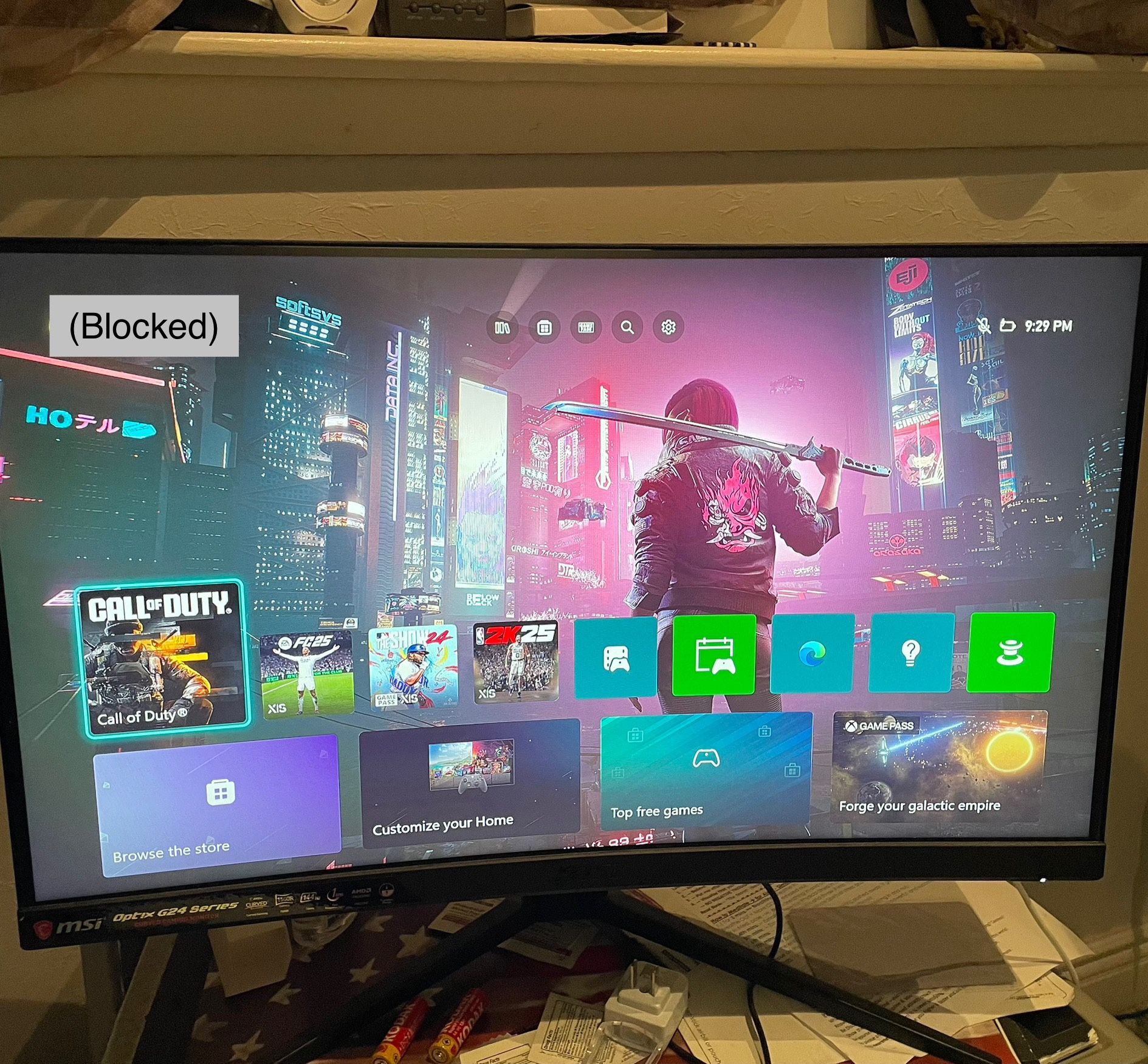 MSI 144Hz Gaming Monitor 1080p 24inch