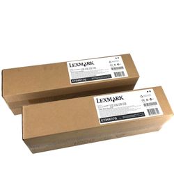 2-PACK C734X77G LEXMARK C734DN WASTE TONERS BOX NEW FACTORY SEALED