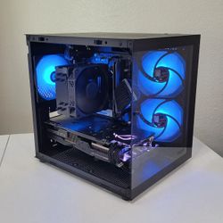 Black Gaming PC (Ryzen 5 2600X + RTX 2060 + 16GB RAM + 1TB SSD + Wifi)