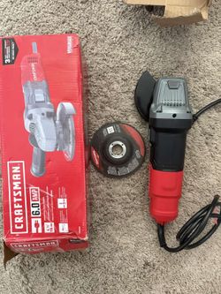 CRAFTSMAN 4.50-in 6-Amp Sliding Switch Angle grinder