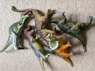 Giant soft and safe dinosaurs