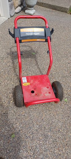 Very nice pressure washer cart could be used as welding cart Etc