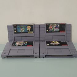 Super Nintendo SNES Games