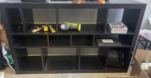 Espresso Shelf Unit