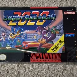 Super Baseball 2020 - SNES