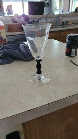 Set Of 9 Mikasa Glass Goblets