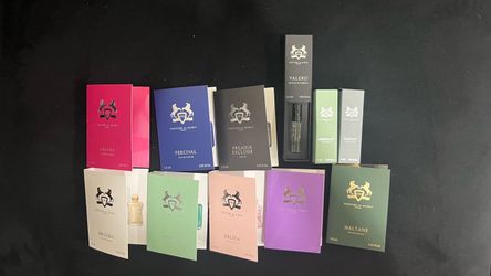 Parfums de Marly luxury perfume sample.